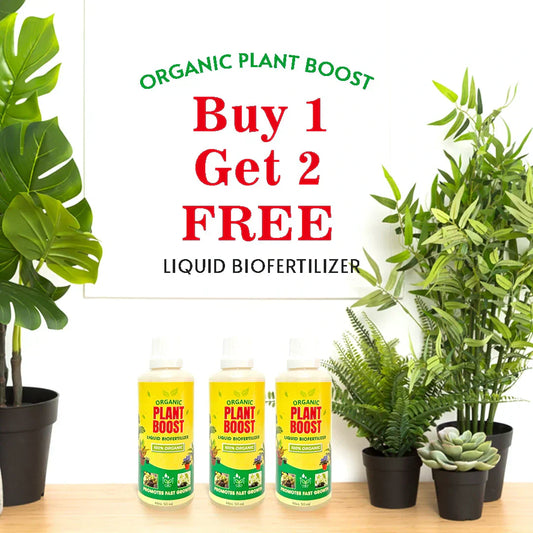 100% Organic Plant Boost Biofertilizer | BUY 1 GET 2 FREE
